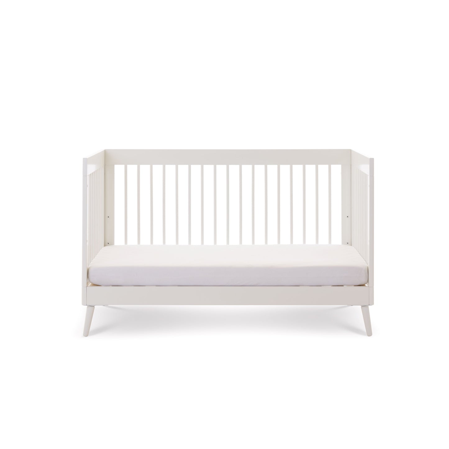 Obaby Maya Cot Bed - Nordic White