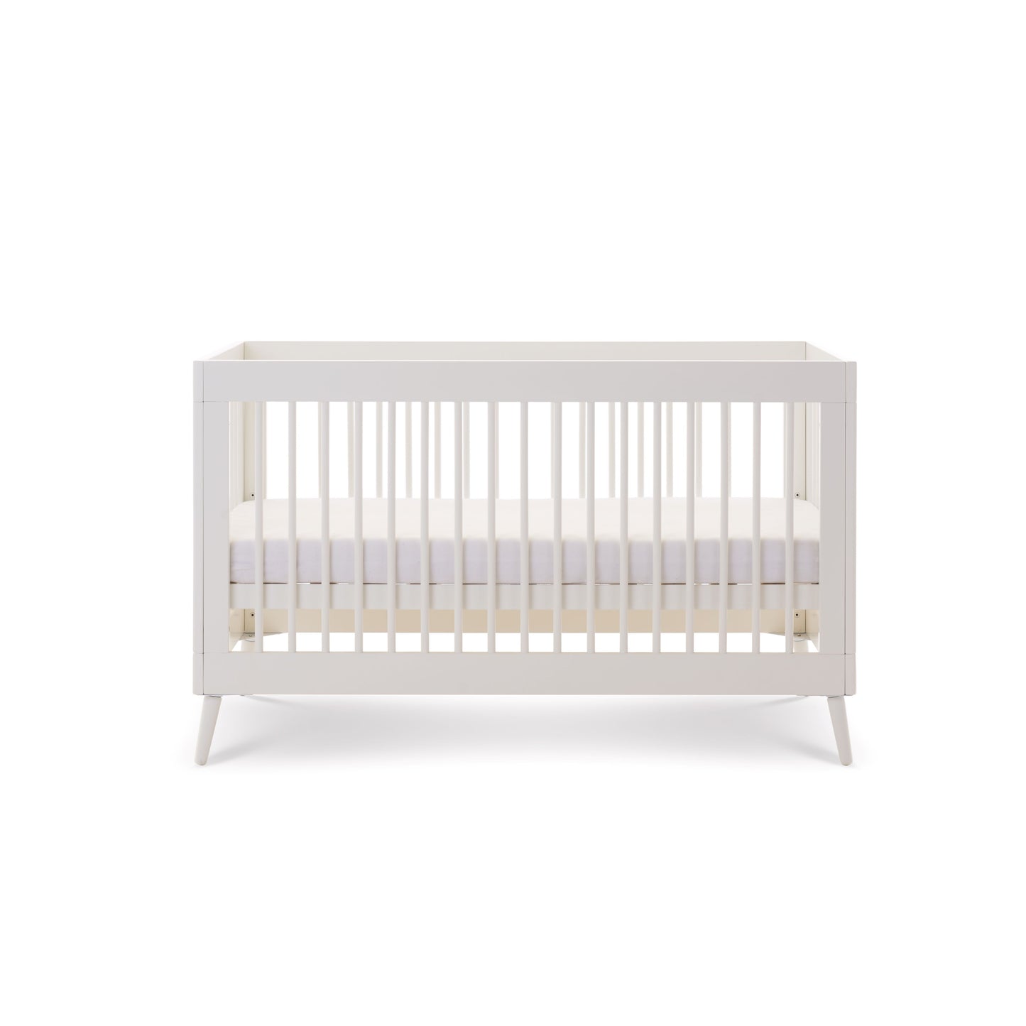 Obaby Maya Cot Bed - Nordic White