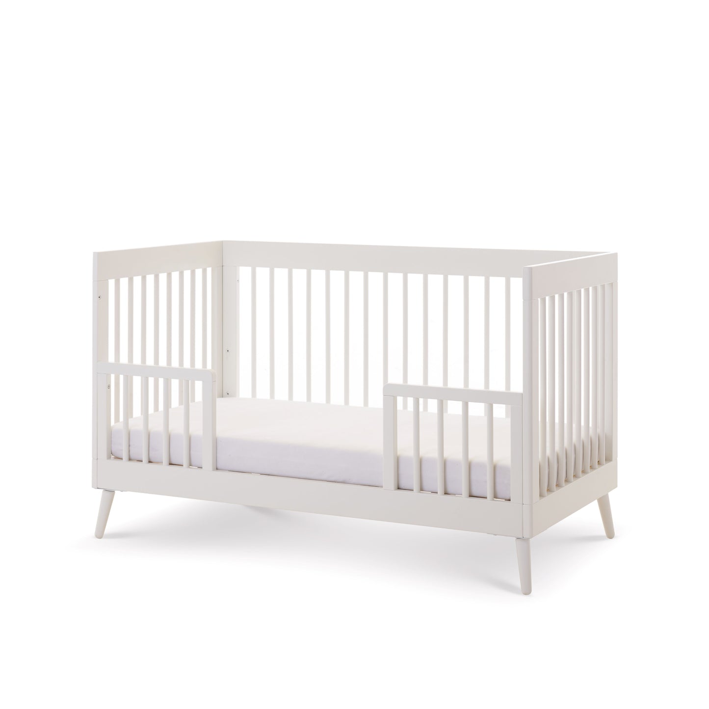 Obaby Maya Cot Bed - Nordic White