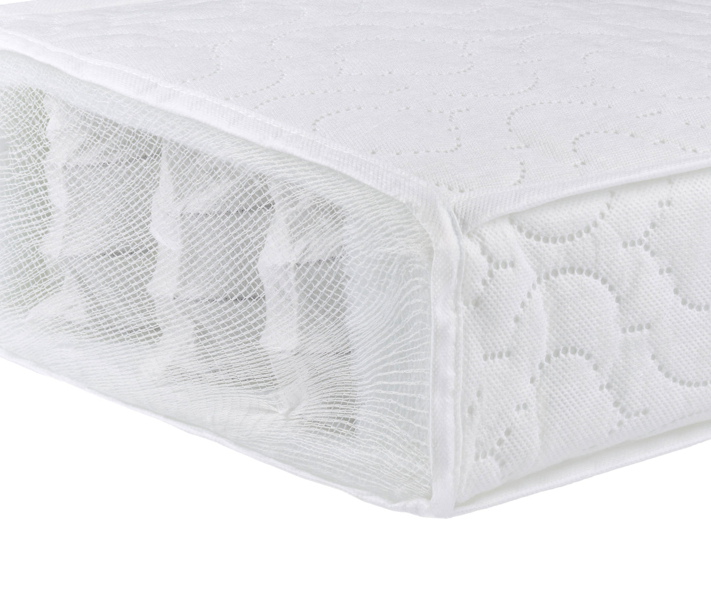 Babymore Pocket Sprung Cot Bed Mattress - 140 x 70 x 10 CM