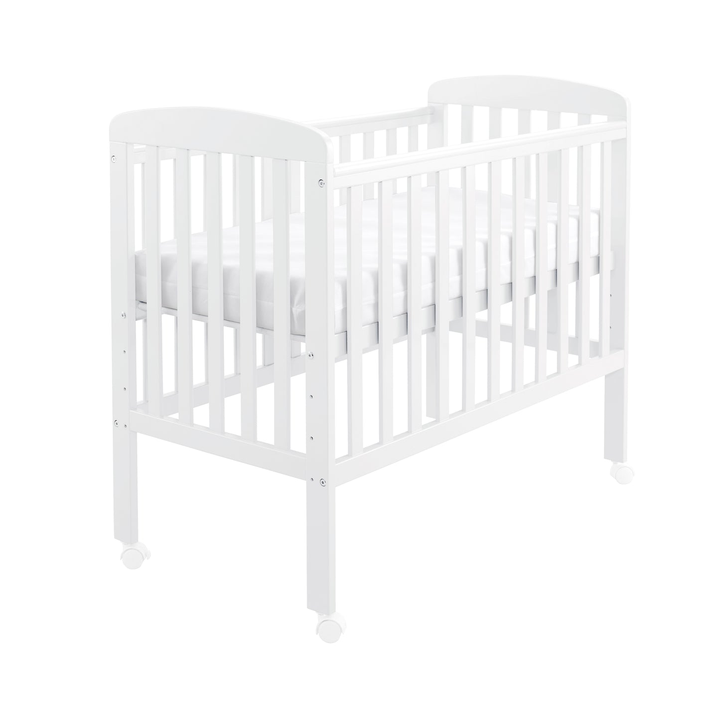 Babymore Space Saver Cot - White