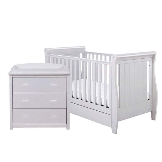 Babymore Stella 2 Piece Nursery Room Set - Grey