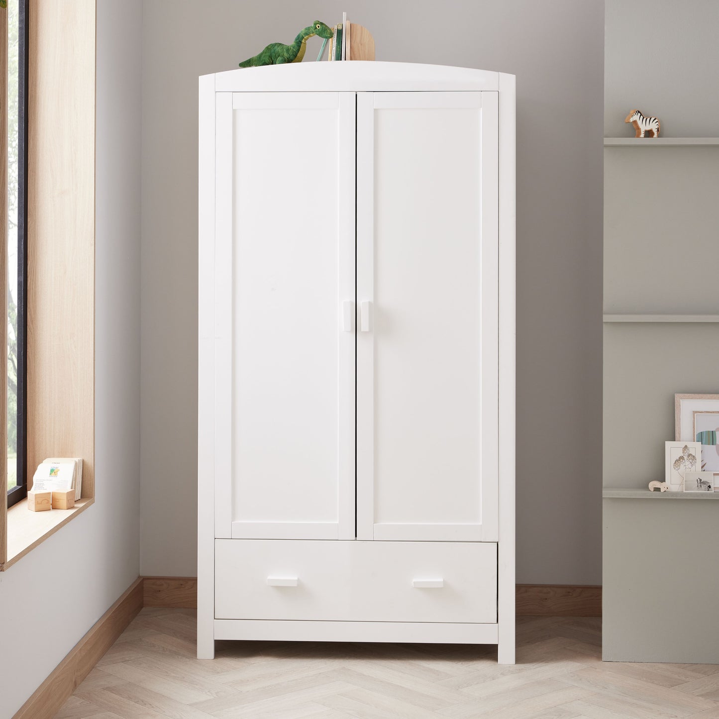 Babymore Universal Nursery Wardrobe - White