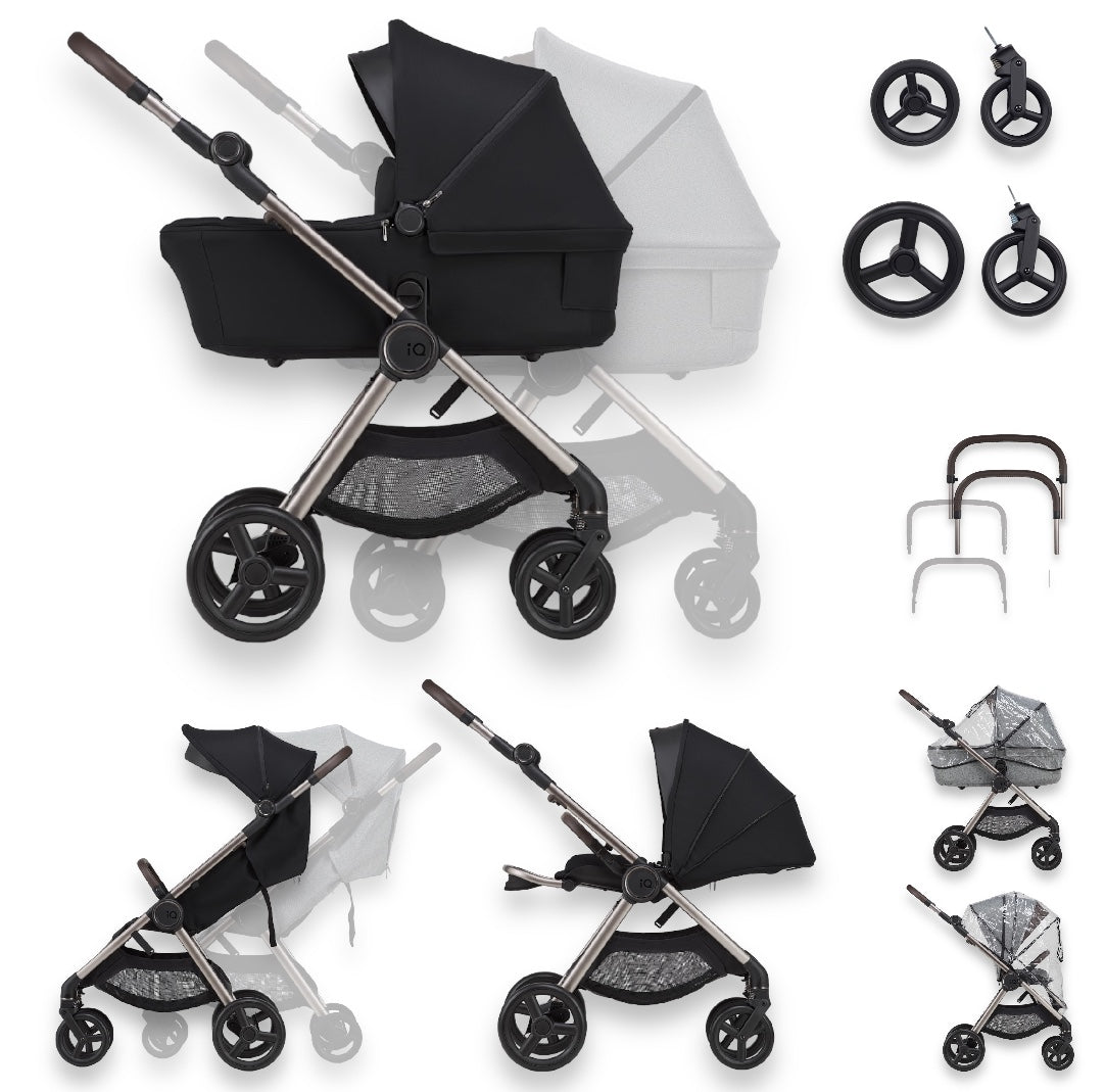 Anex IQ Stroller 2 in 1 Premium Frame - Pure