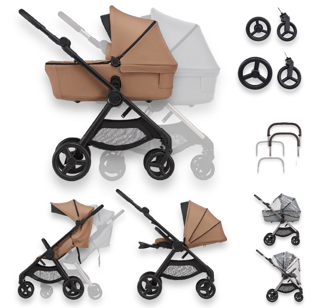 Anex IQ Stroller 2 in 1 Basic Frame - Sienna